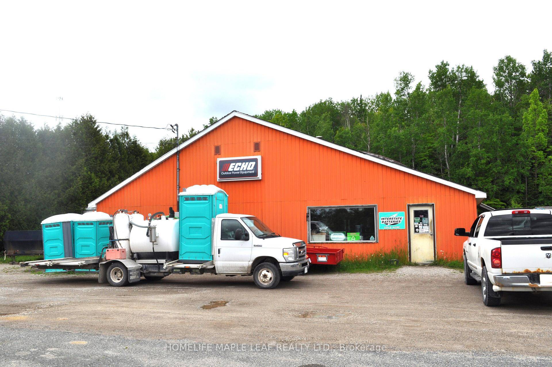Discover a remarkable opportunity in the heart of Manitoulin Island town with this property boasting business in portable toilet rental with over 30 years of proven profitability.