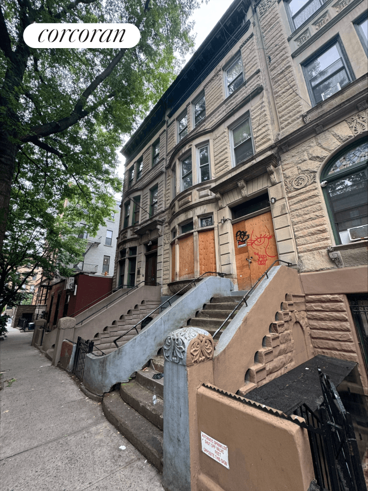Classic Harlem Brownstone Unrenovated Opportunity at 404 West 146th Street Rarely available, this historical brownstone is located in the heart of Hamilton heights offers a prime opportunity restorations or redevelopment.