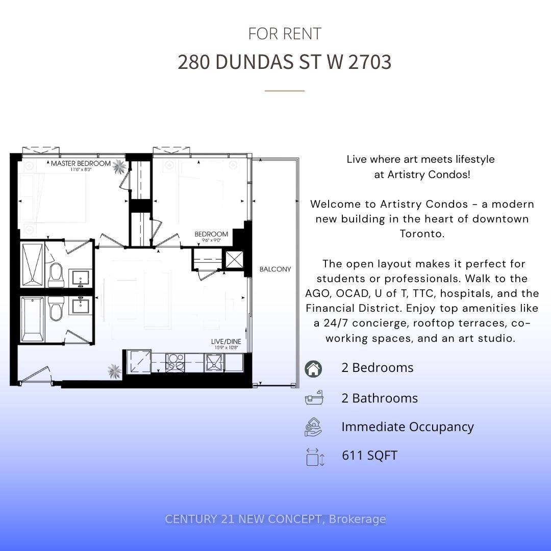 Live Where Art meets Lifestyle at Artistry Condos a bold new landmark in the heart of downtown Toronto.