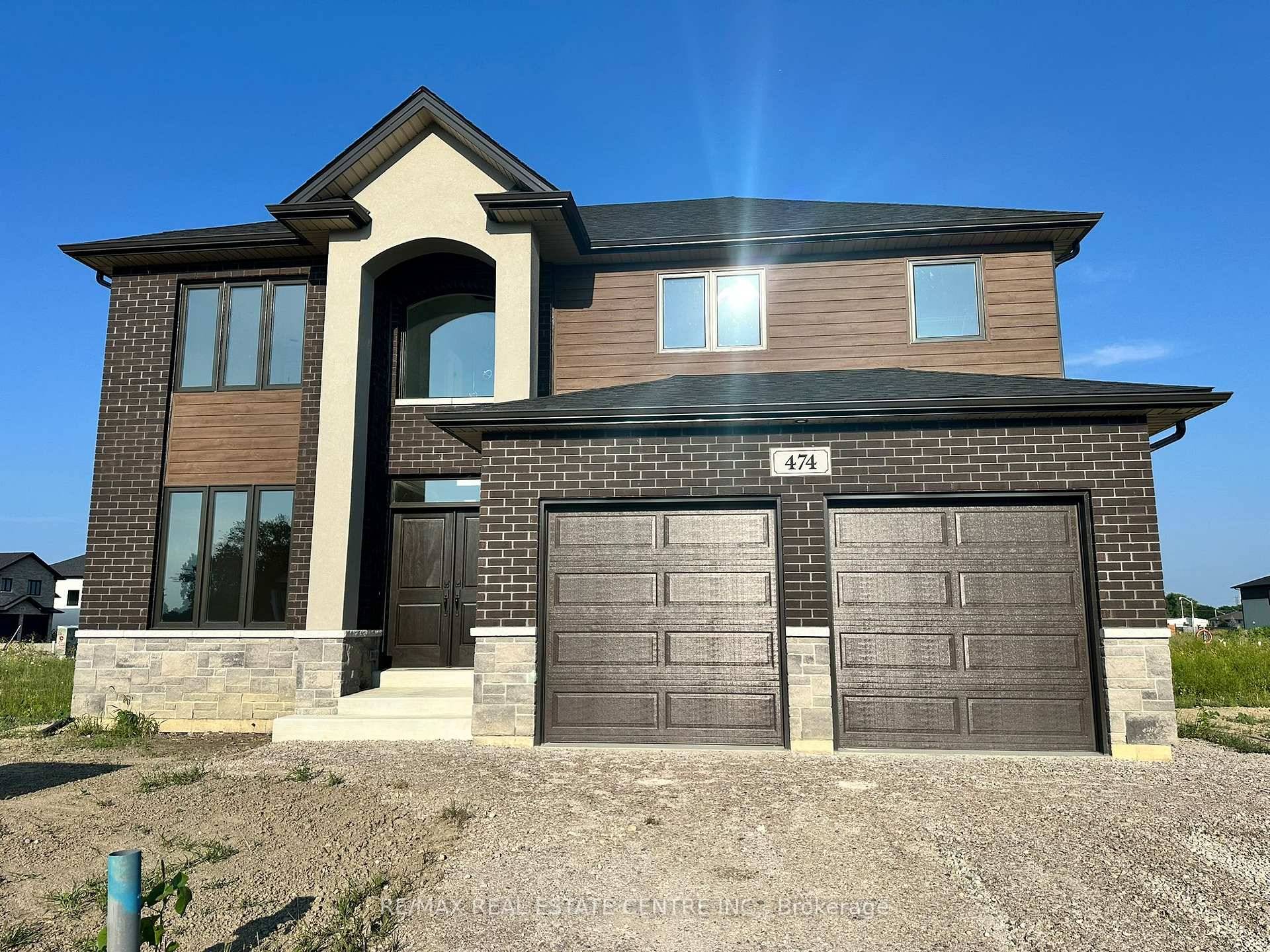Welcome To 474 Marla Crescent In The Sought After Lakeshore Belle River Community A Stunning, Brand New, Never Lived In 4 Bedroom Detached Home Offering Modern Luxury And Comfort.