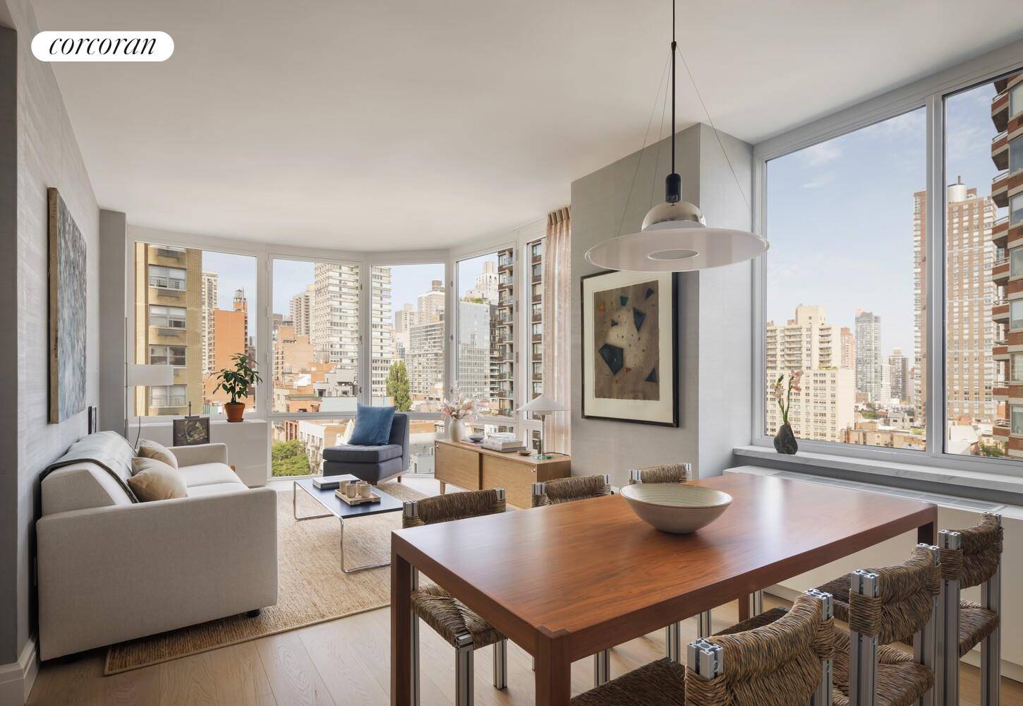 BRIGHT CORNER ONE BEDROOM WITH CITY VIEWS Rising 44 stories above the leafy charm and quiet sophistication of the Upper East Side, The Strathmore is more than a residence it's ...