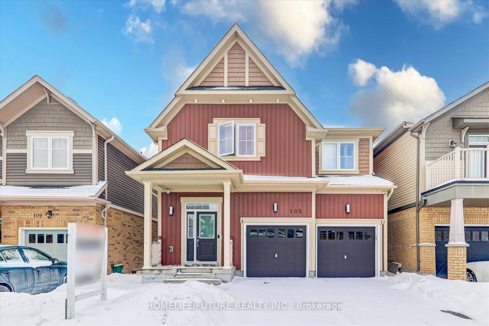 A Beautiful 4 Bedroom With 3 Bathroom 3 Storey Detached In Prestige Winfield Community In North Oshawa.