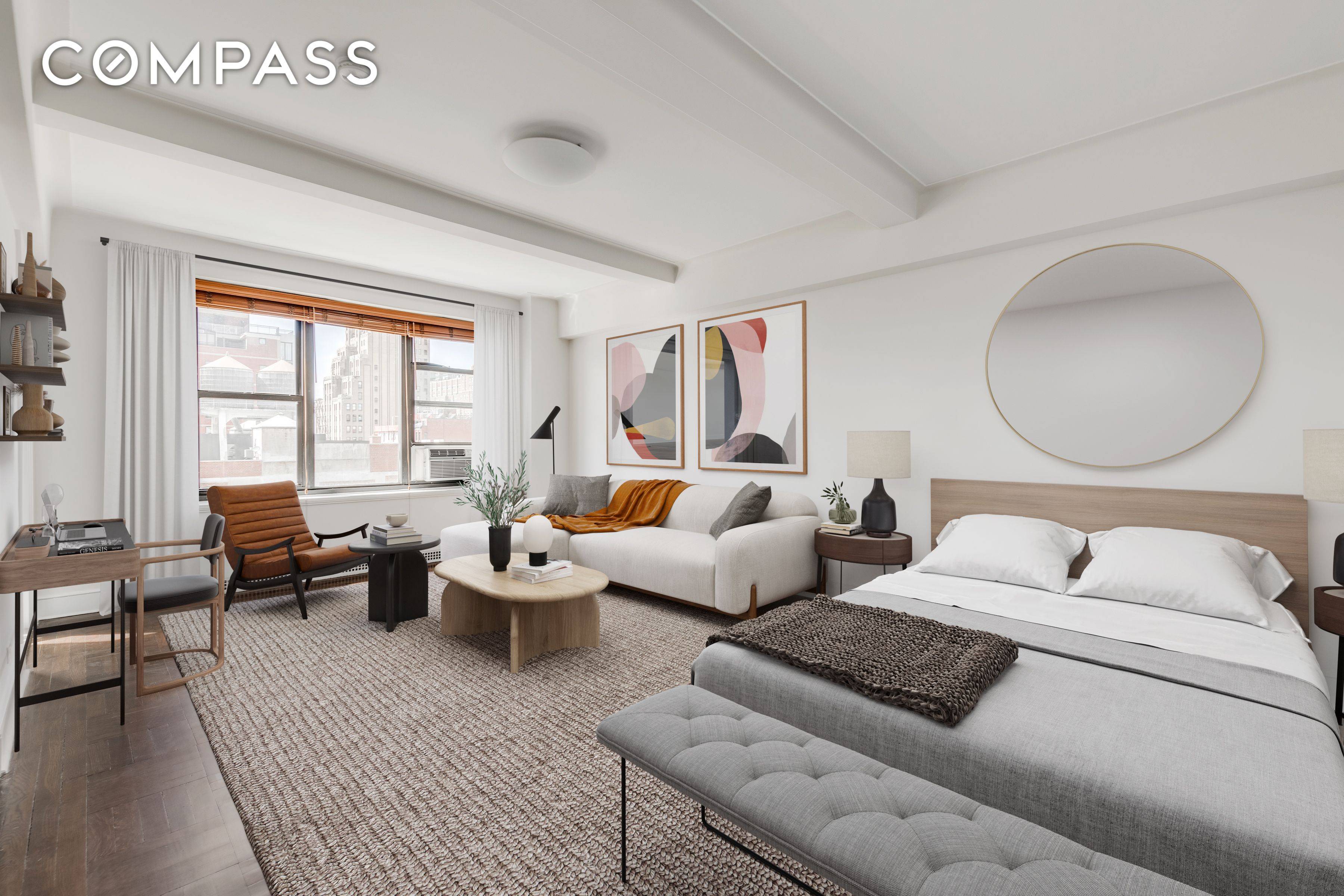 Come tour this XL studio apartment located in the heart of the West Village !