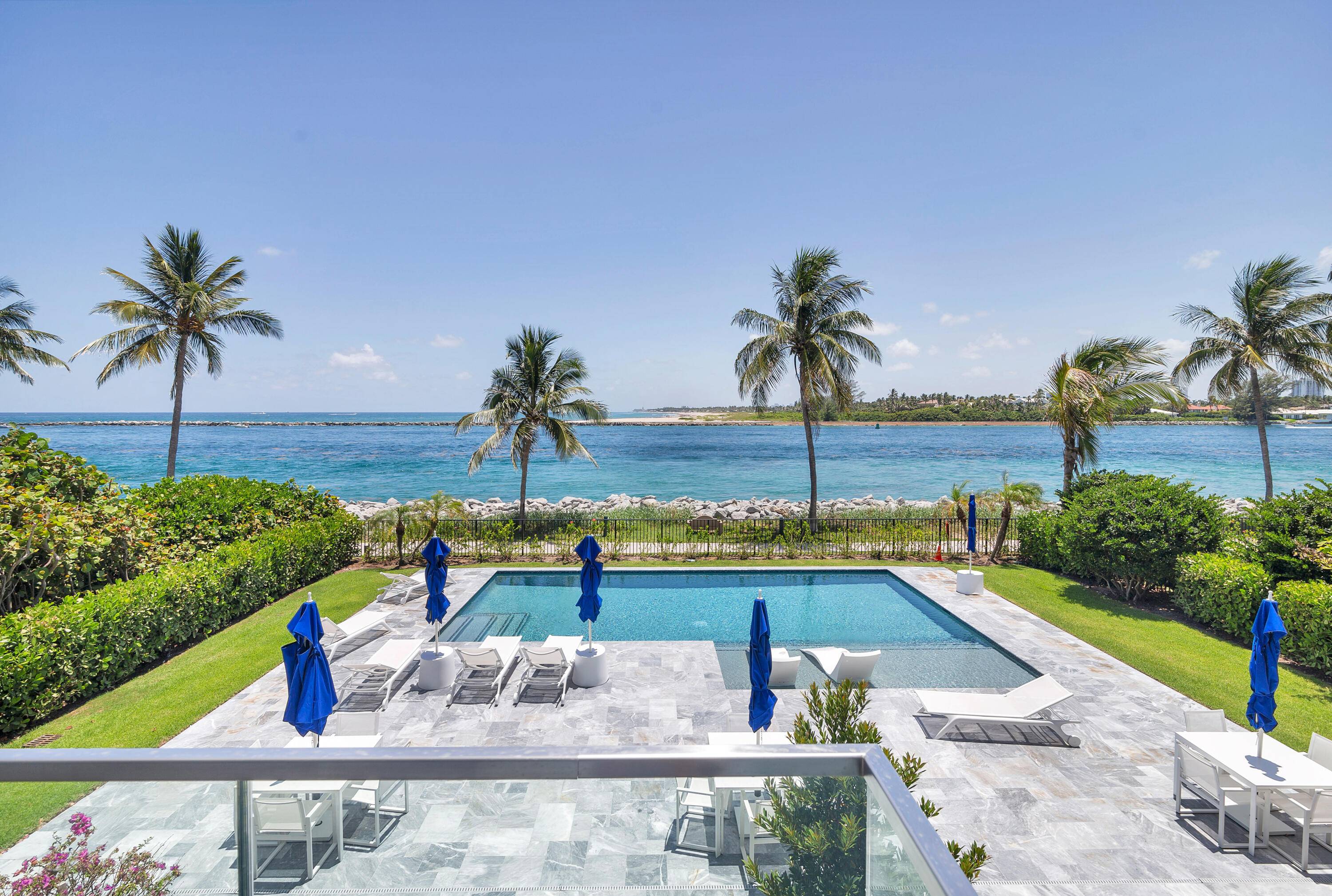 DIRECT OCEAN PALM BEACH INLET VIEWS.