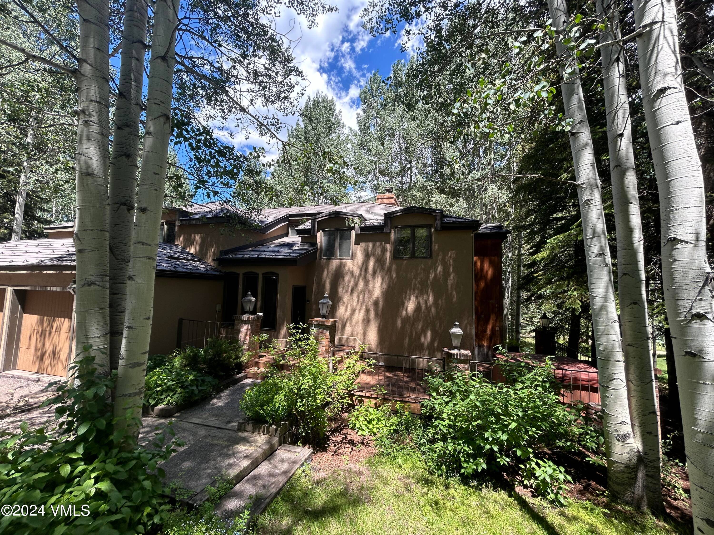 Rare opportunity to own on the 18th fairway of the Vail Golf Course.