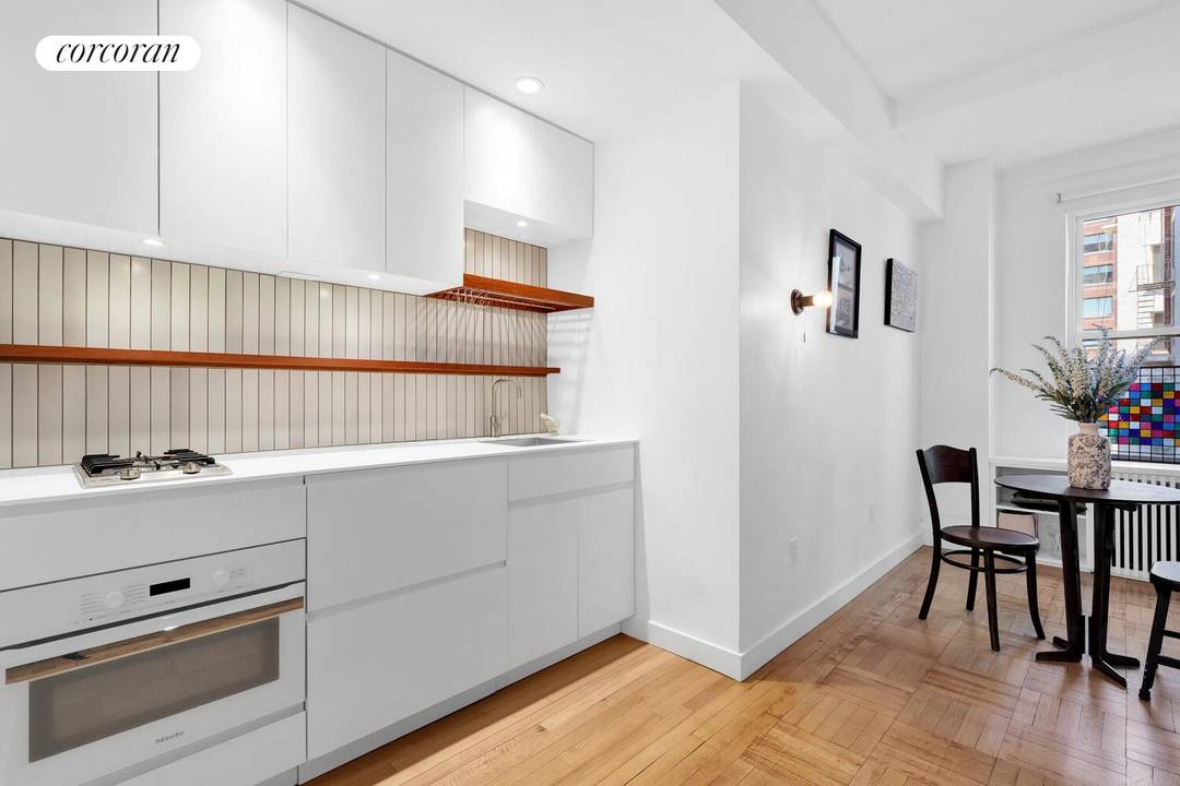 There's something magical about living in a classic Emery Roth building, and this studio at The Alden captures that feeling perfectly.