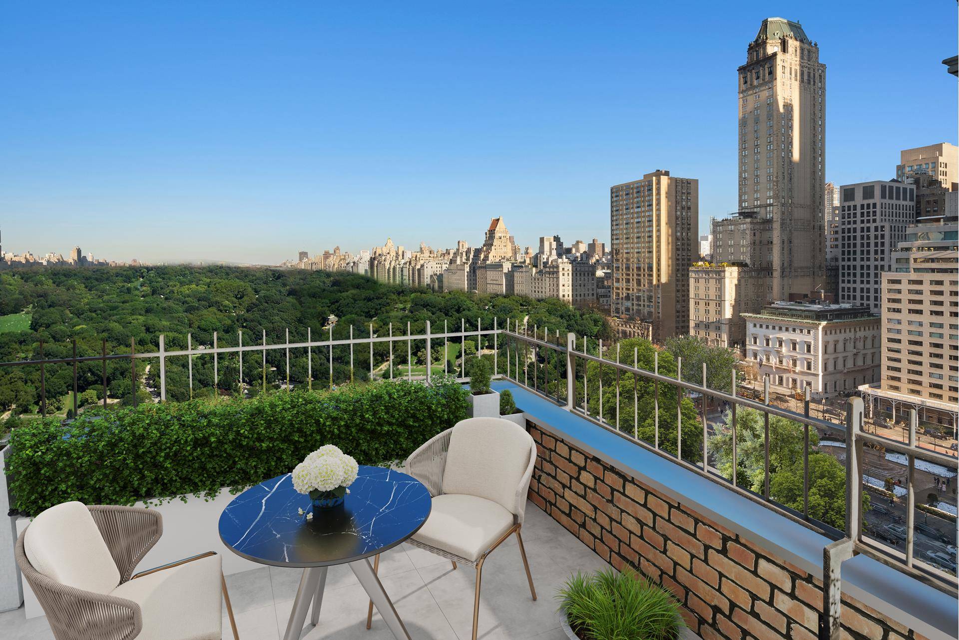 Bring your contractor and create a dream home with spectacular open views of Central Park and unparalleled outdoor space.