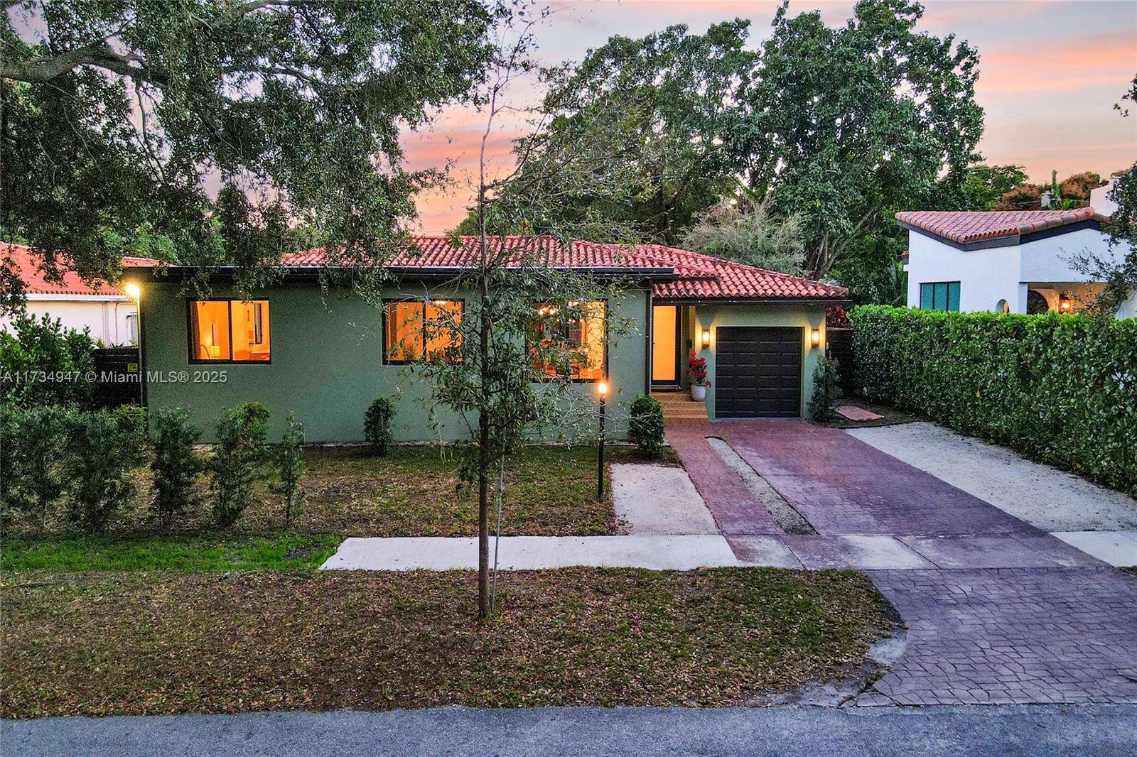 Privacy and tranquility await you in the heart of El Portal a small community nestled between the City of Miami and Miami Shores.