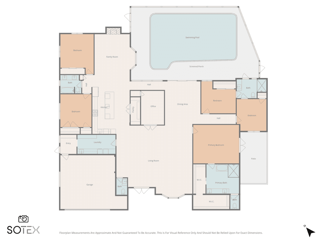 Experience refined living in this fully reimagined 5 bed, 4 bath estate with office and Florida room, set within the gated community of Estancia West.