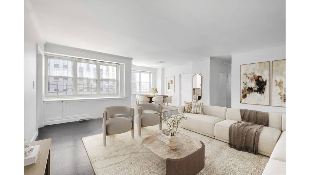 A rare opportunity to own a sprawling, custom combined 3 4 bedroom residence in the heart of Lenox Hill.