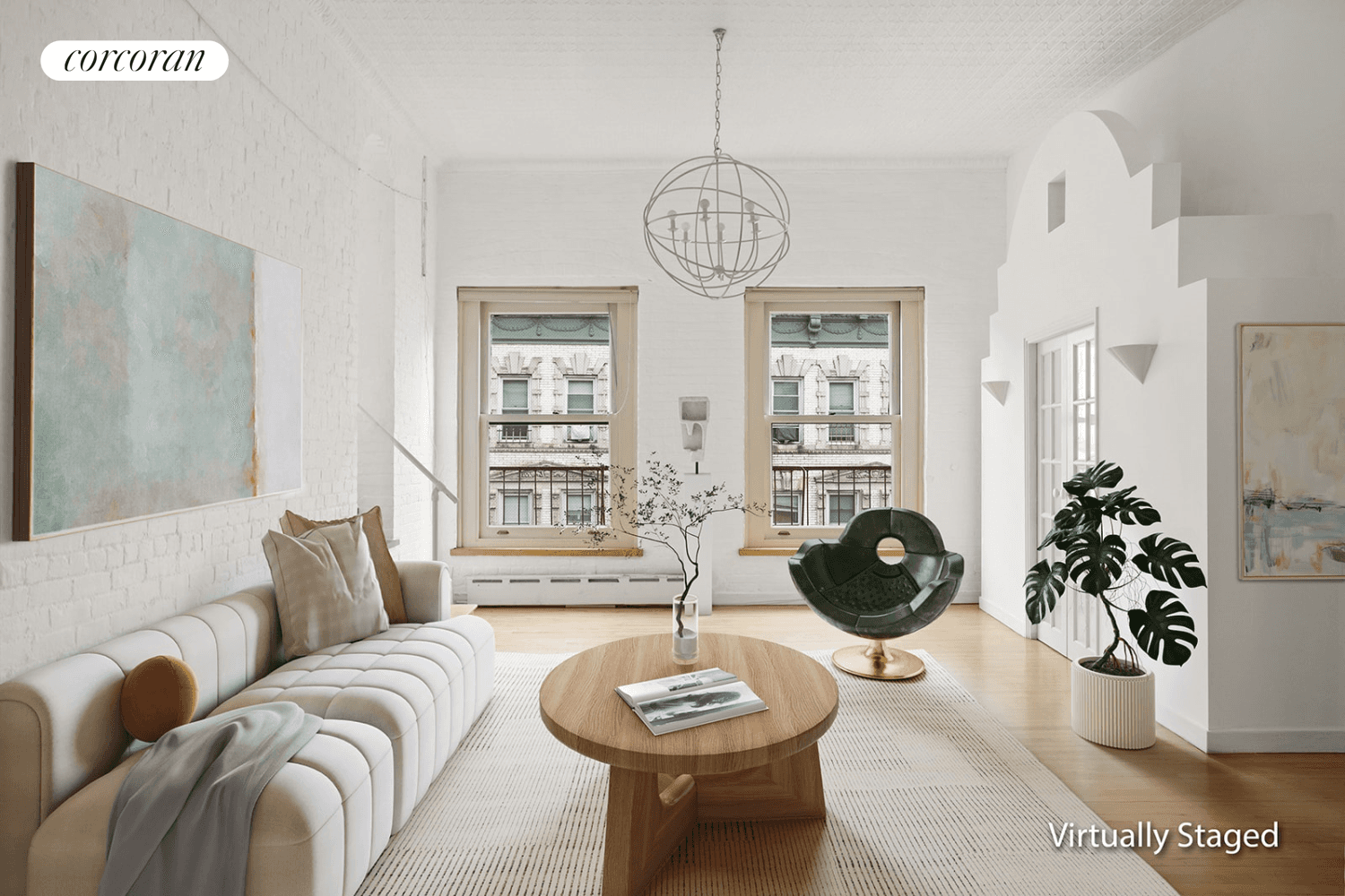 Unparalleled SoHo Loft with Expansive Views amp ; Private Outdoor Space For the first time ever, apartments 5SE amp ; 5W at 165 Spring Street are available together, presenting an ...