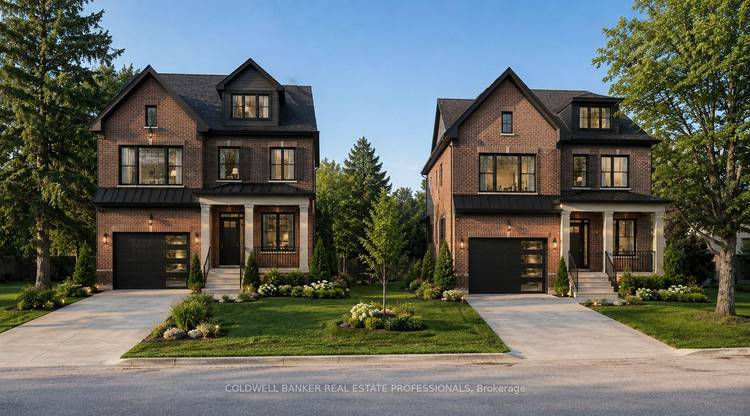 100 x 163 ft lot in an established Cooksville neighbourhood sever into two 50 ft parcels or build one signature estate across the full frontage.