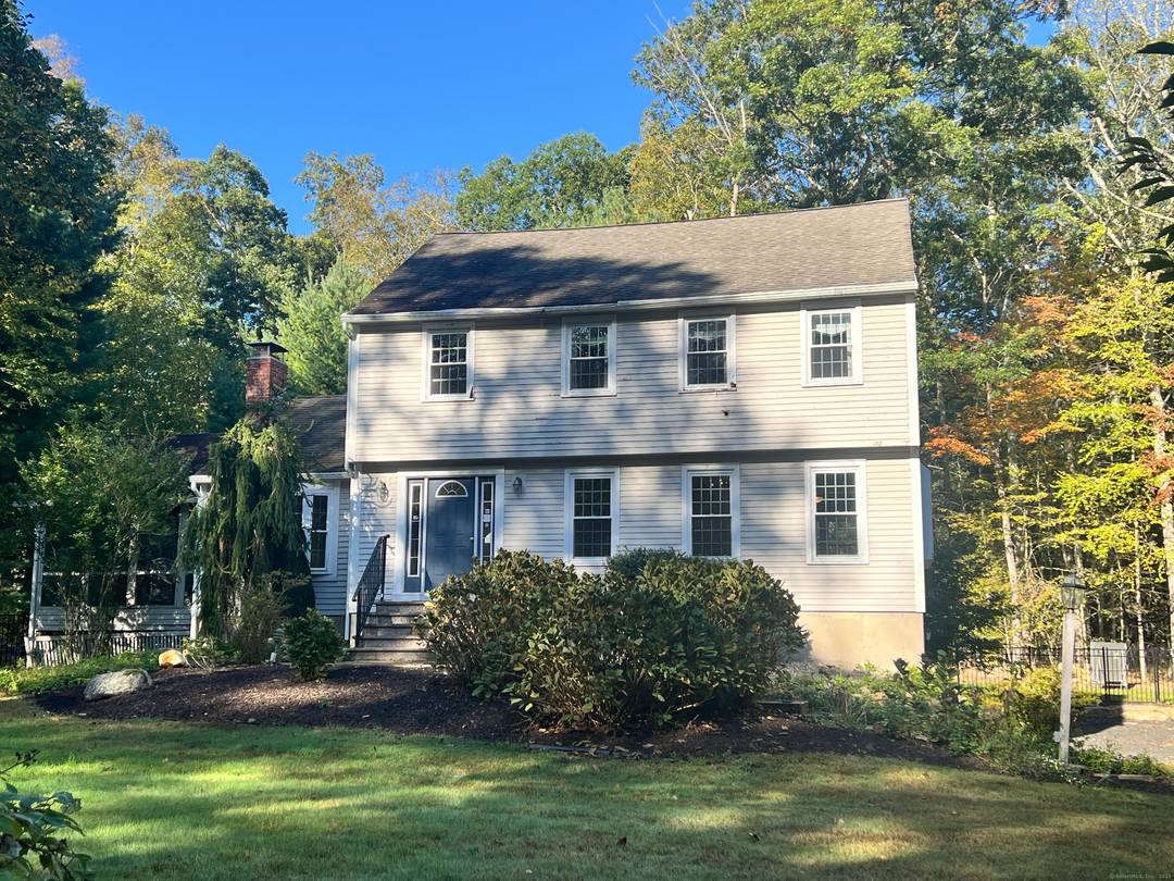 Classic Madison Colonial with Pool, Privacy and Expansion Potential Set back from the road at the end of a small cul de sac, this inviting 3 bedroom, 2.