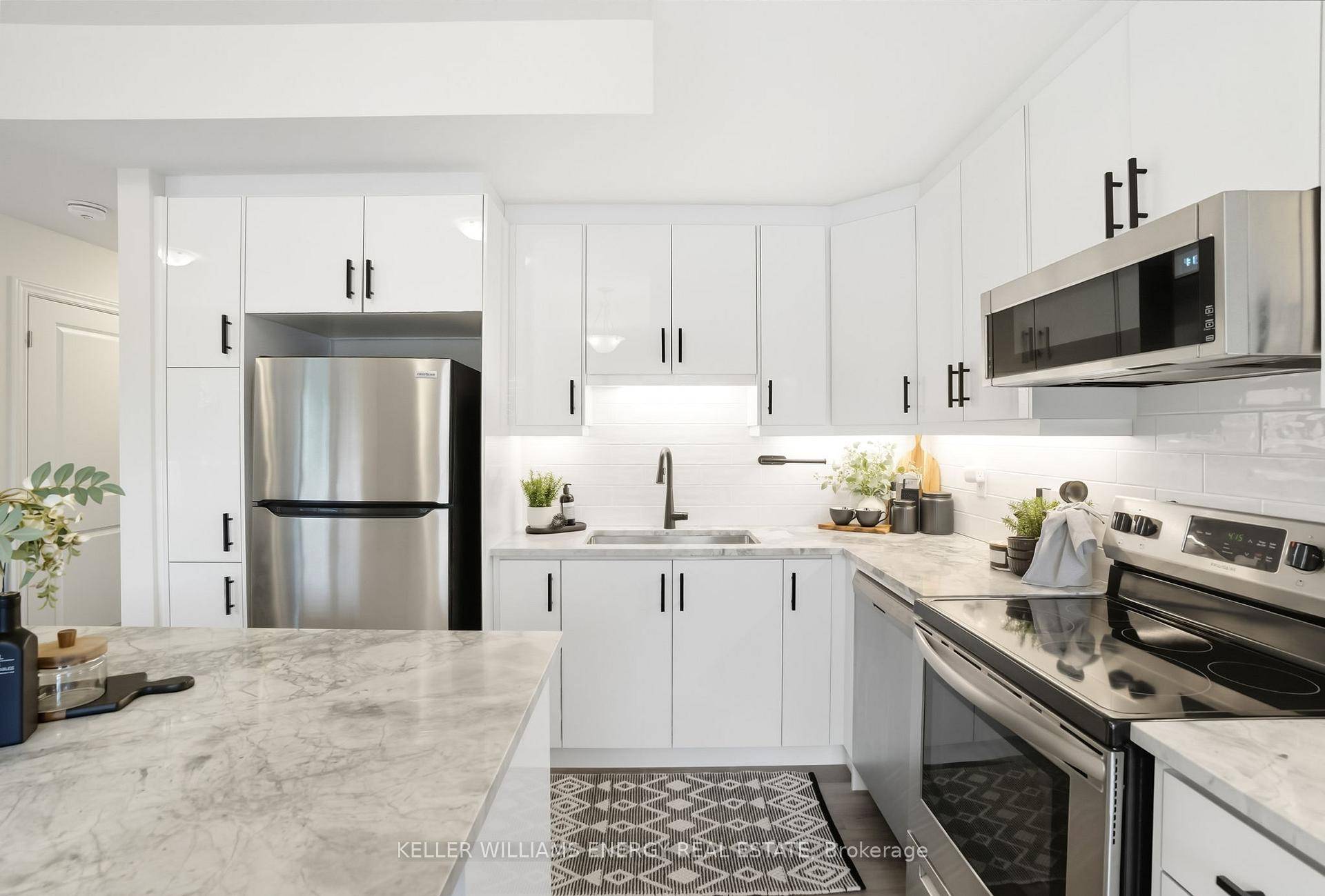 Welcome to this stylish, move in ready, 2 bedroom, 3 bathroom townhome tucked on the edge of the community, offering privacy and no direct view of other townhomes.