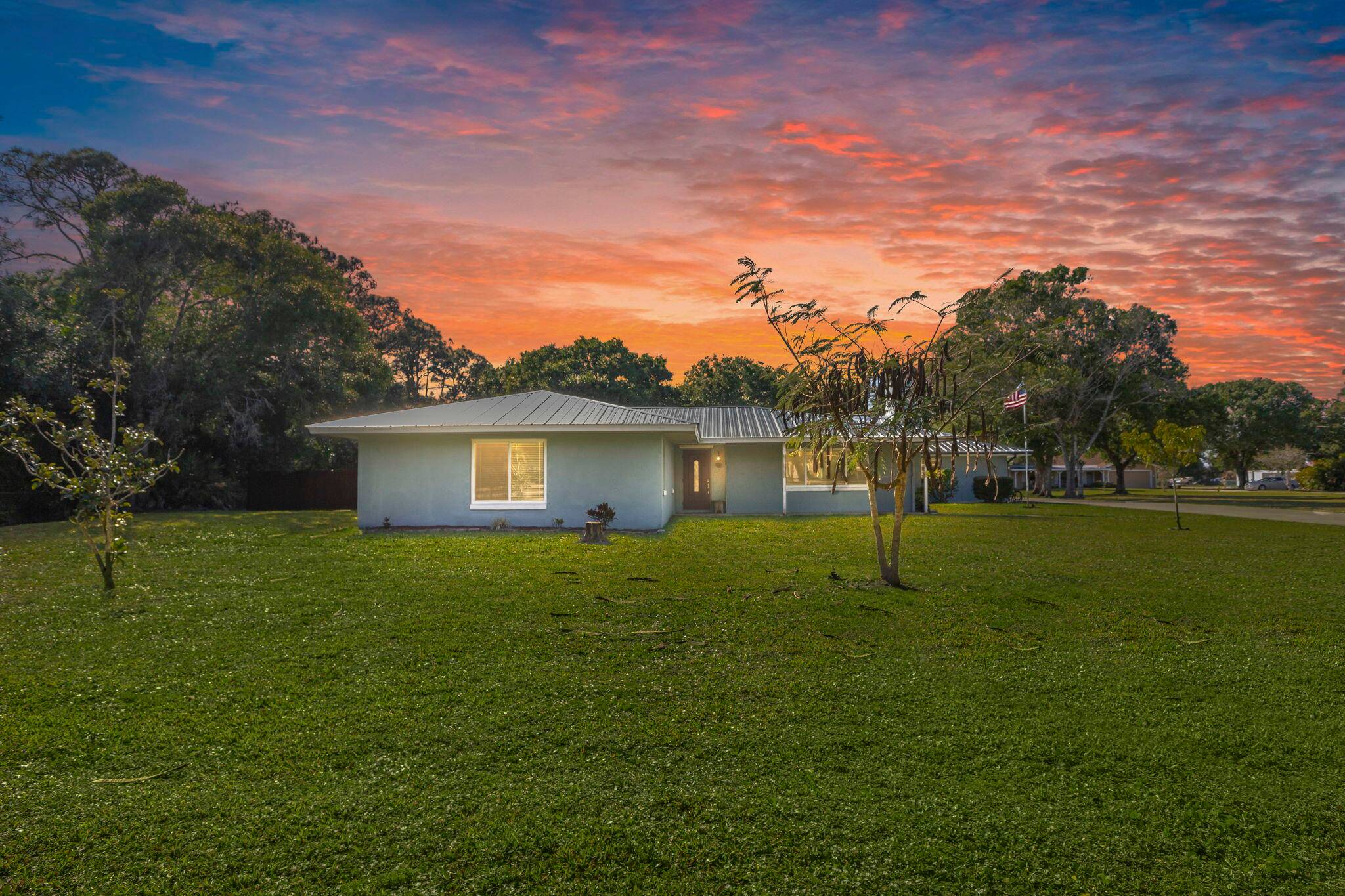 This property is over 2 acres and is a 2 for 1 deal !