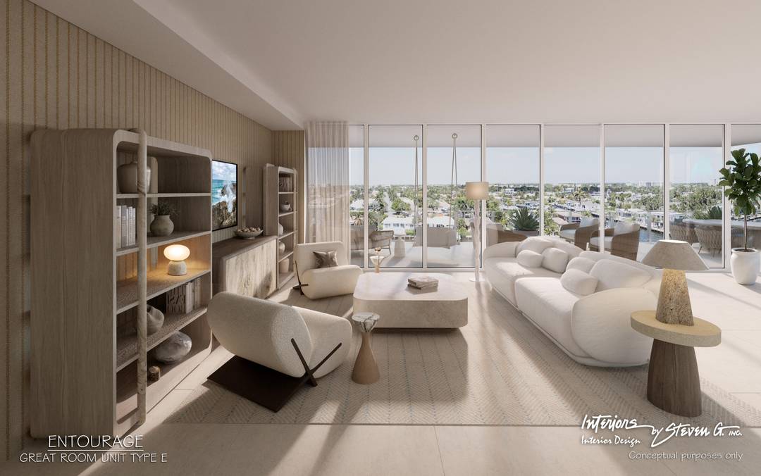 Unit 205, exquisitely designed by Steven G Interior Design, embodies refined waterfront living within Entourage in the Sun, a newly delivered boutique luxury condominium ideally situated directly along the Intracoastal ...