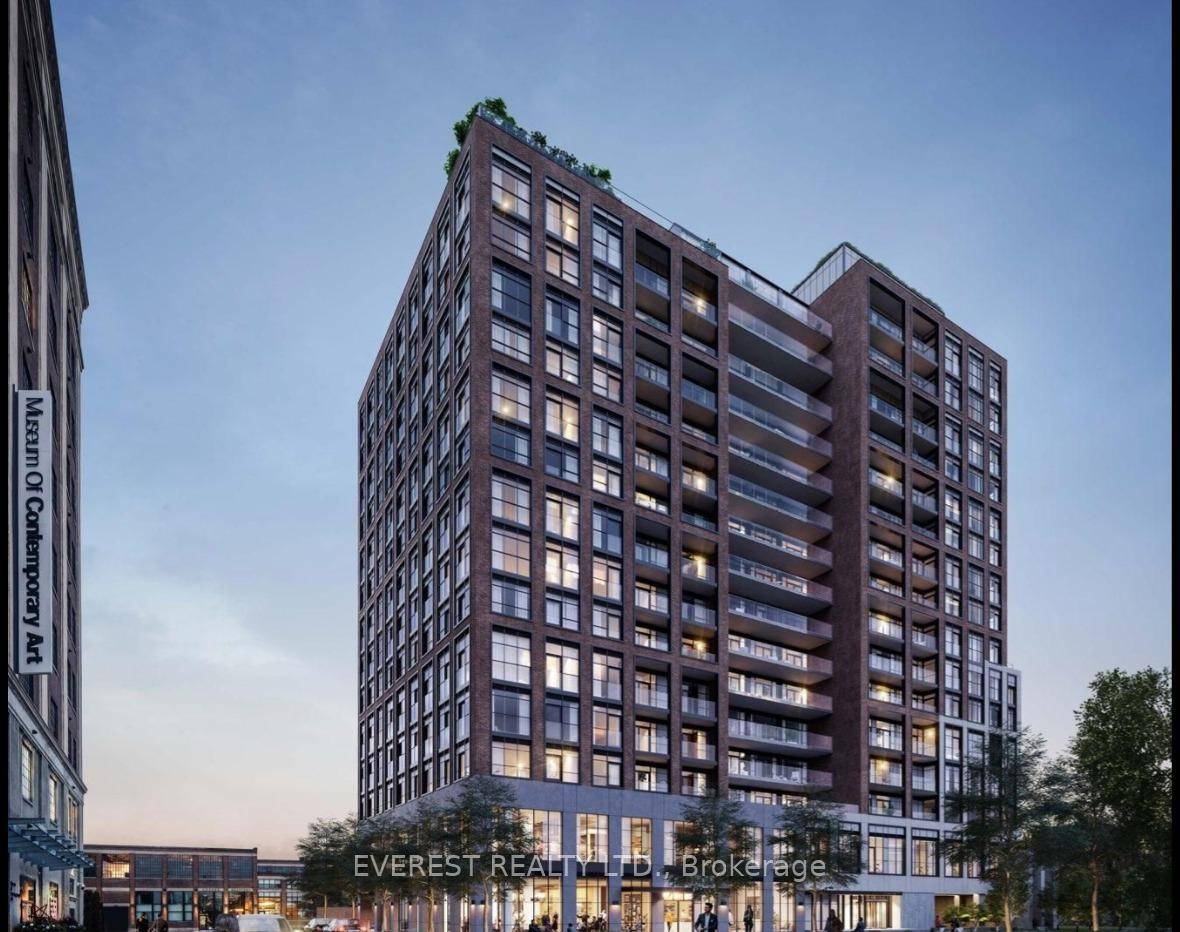 This beautiful brand new condo has large windows with amazing views of the CN Tower.