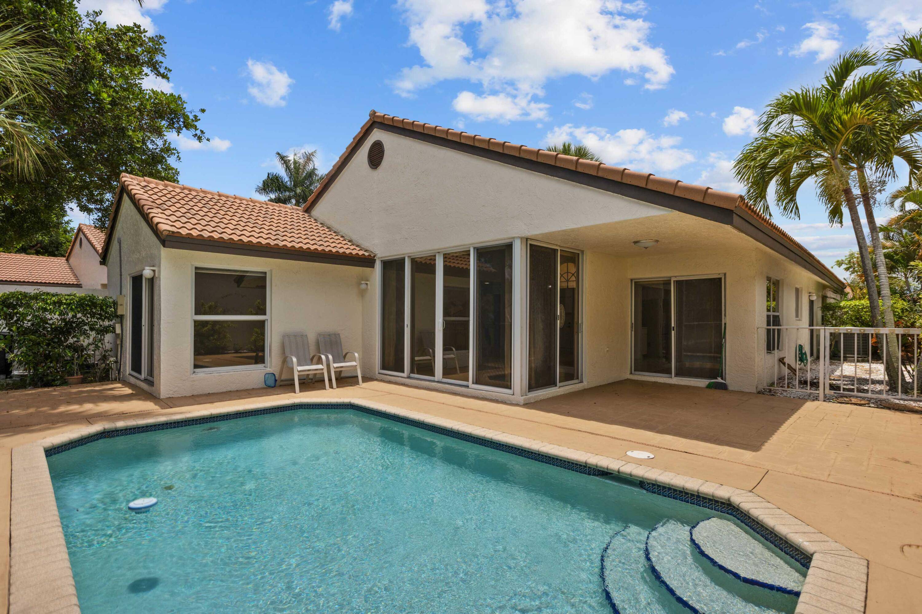 Great opportunity for a charming home in the desirable Palomar subdivision at Boca Pointe.