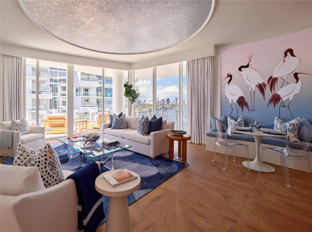 Azul Residence 704 is a stunning home set within the iconic Pier Sixty Six.