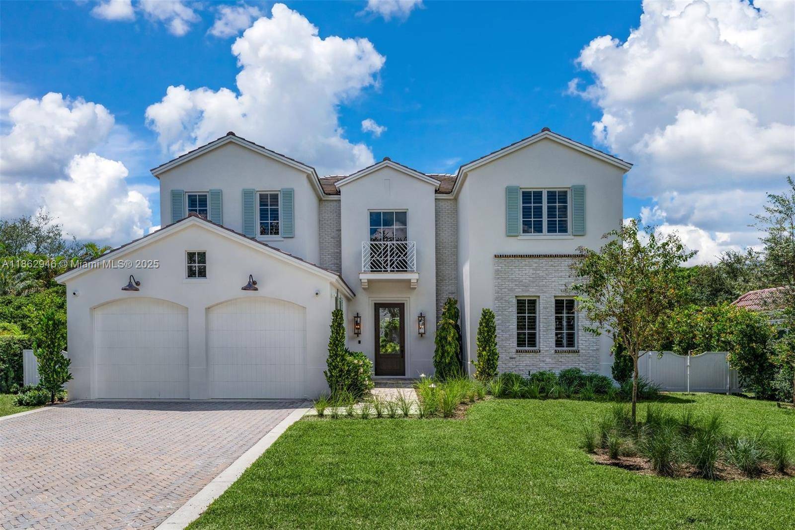 This 4, 767 SF brand new Coastal Modern residence blends luxury with functional elegance.