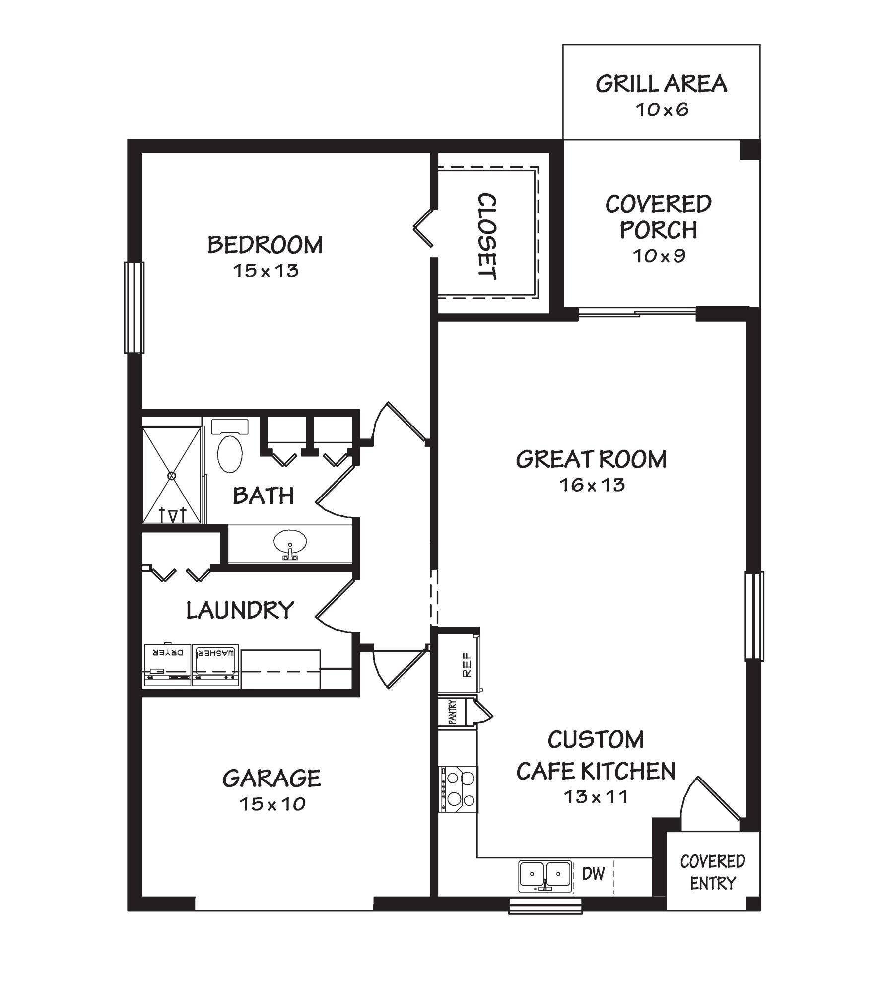 Spanish Lakes One is an Active 55 Community offering all new CBS homes.