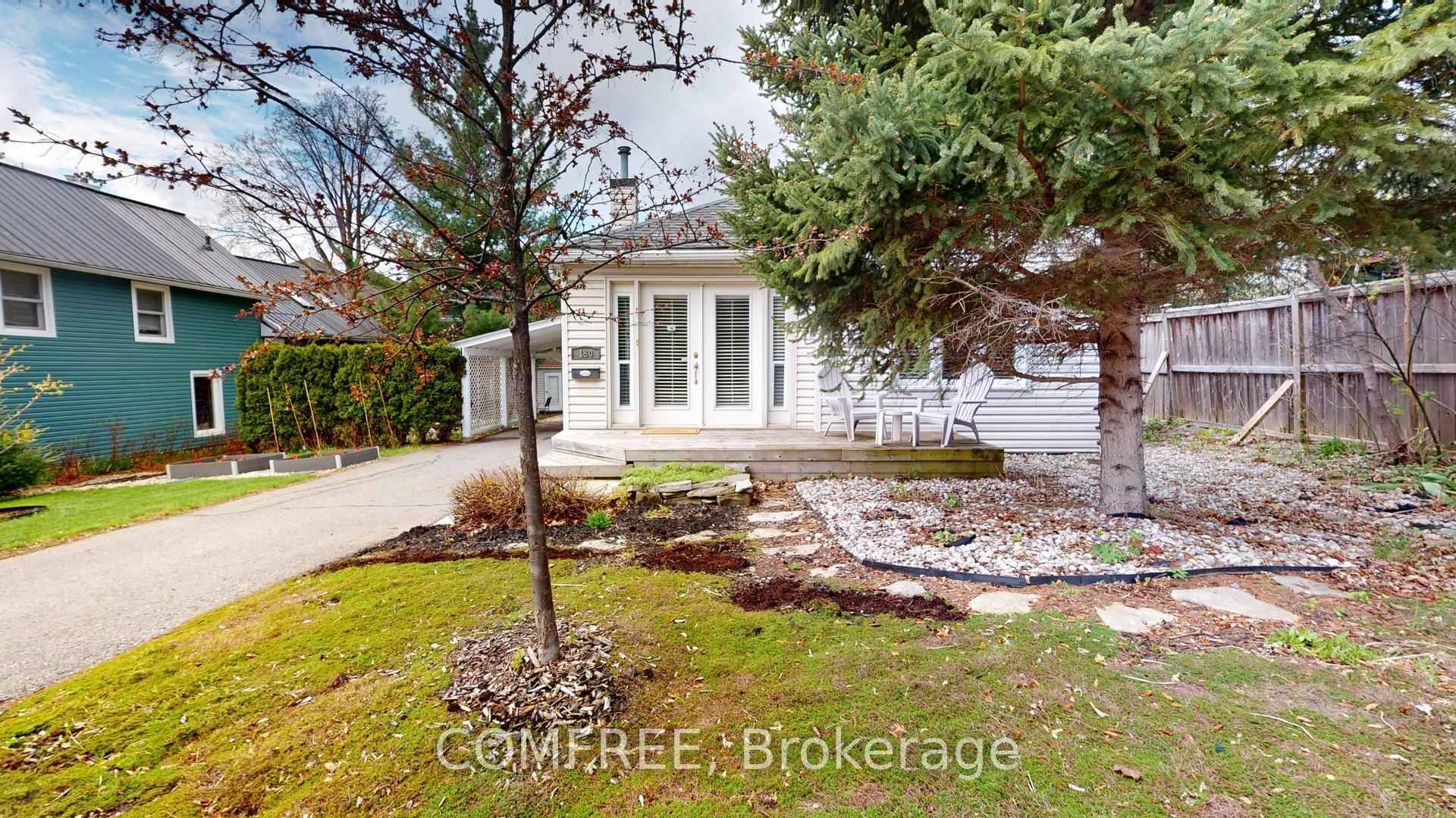 Charming bungalow tucked into the Village of Britannia, a surprise little spot off of the busy city grid.