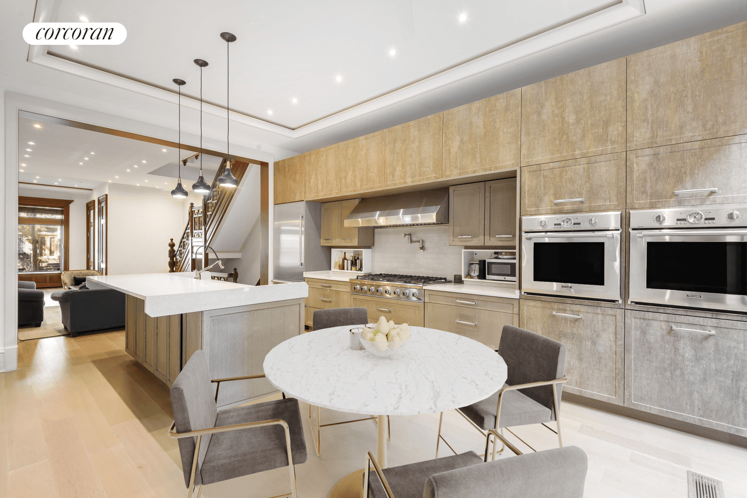 Beautifully Grand, Newly Renovated Brownstone Home with Garden in Historic Hamilton Heights.