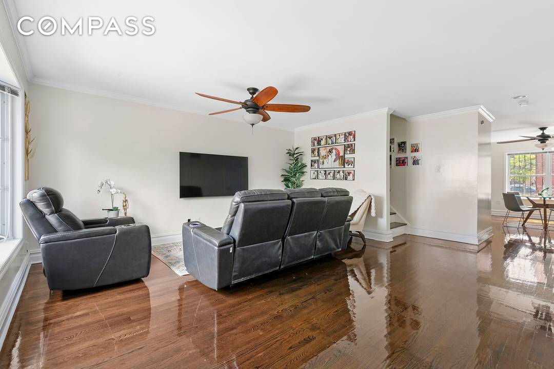 Two Family, 3BR 1. 5 Bath Owner's duplex, Private paved backyard, Attic storagae space 2 Private parking spaces 2BR 1 Bath Rental unit, Close to the 6 subway line 10 ...