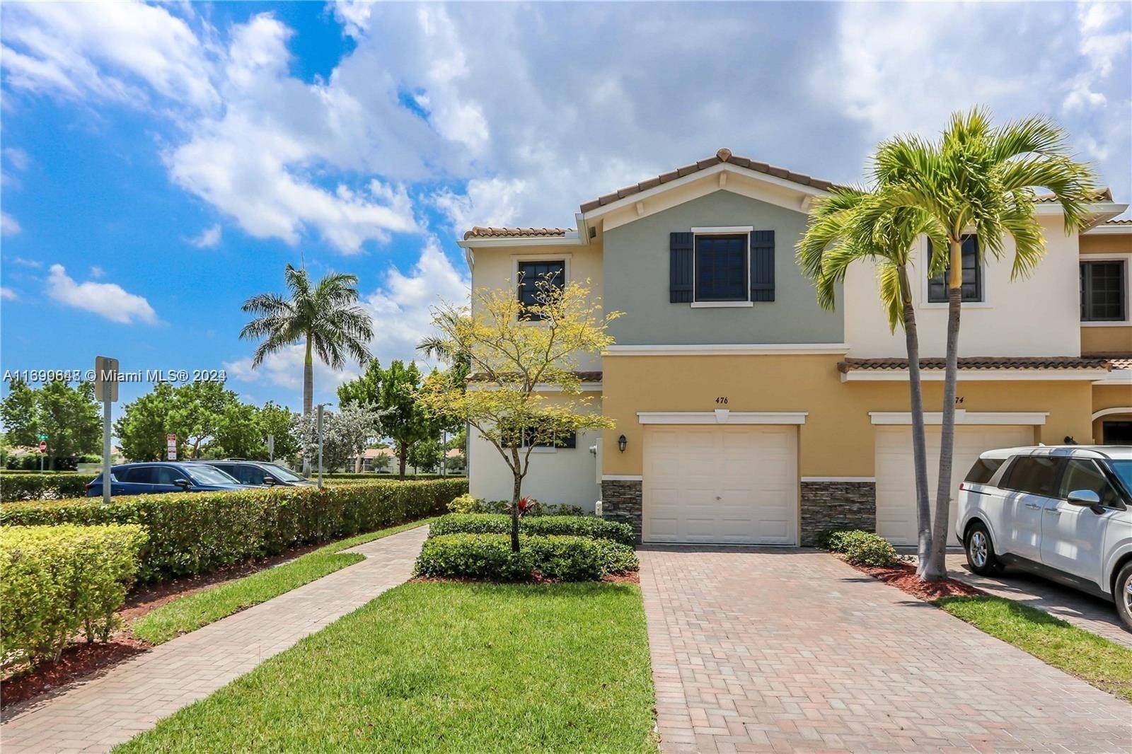 Stunning upgraded townhome located in Aventura Isles.