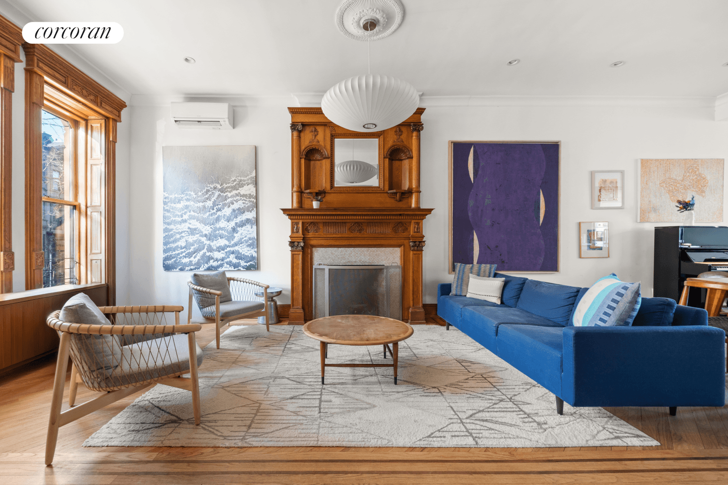 Prepare to be awed by this incredible, impeccably renovated Park Slope triplex offering gorgeous living quarters, its own private entrance, a terrace off the kitchen, AND private roof deck !