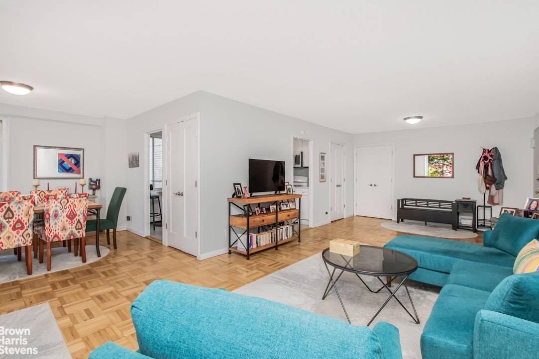 NEW TO THE MARKET ! Immaculate, totally renovated, low floor Jr4 apartment with a terrace and garden view at the sought after Whitehall.