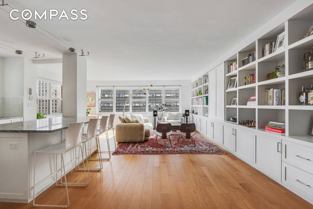 A rare opportunity to own a huge, sun filled, fully renovated two bedroom, two bath home with in unit washer dryer in the full service Wedgwood House at 69 Fifth ...
