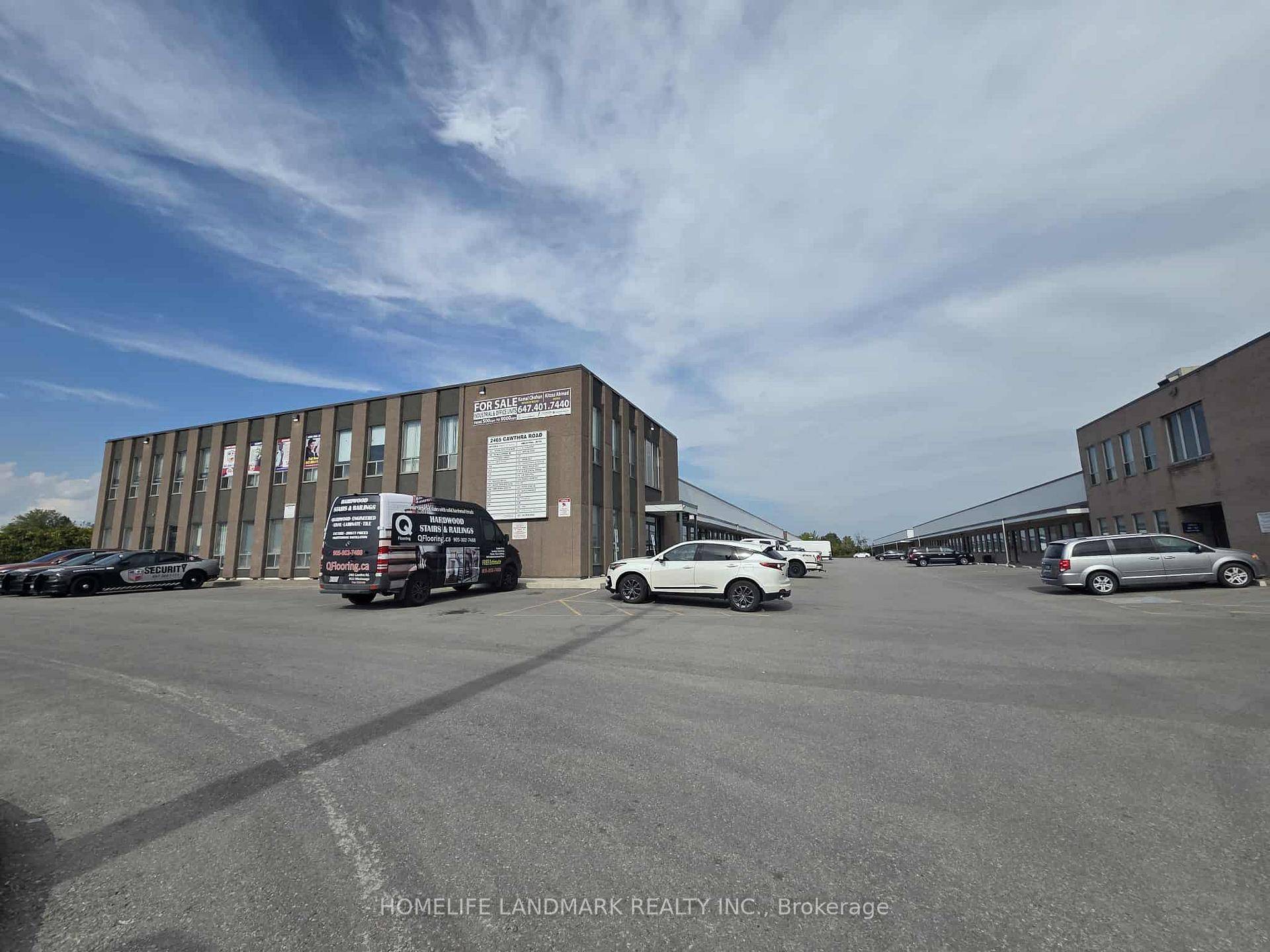 A rare opportunity to acquire a compact industrial unit featuring two dock level shipping doors, ideally situated near major highways and public transit for seamless connectivity.