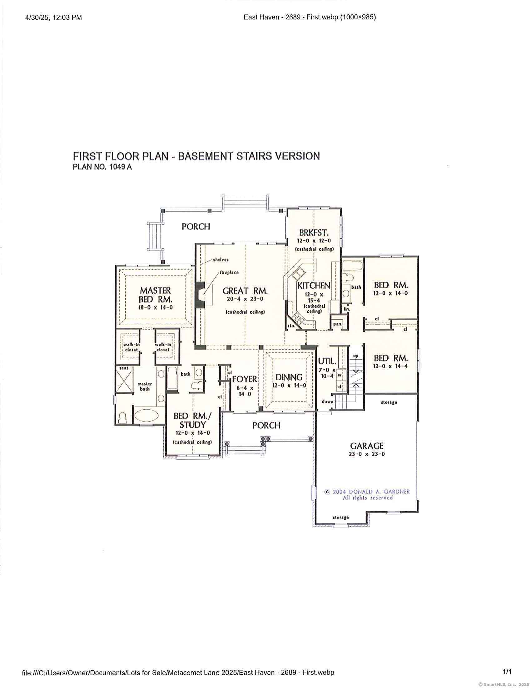 Lot 2 Metacomet Lane off of Newgate Road is the last lot in this beautiful neighborhood and ready to go for a new custom home to be built now.