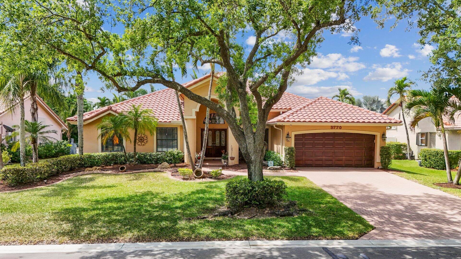 Welcome to this stunning 4 bedroom, 3 bath pool home located in a desirable community with very low HOA fees.