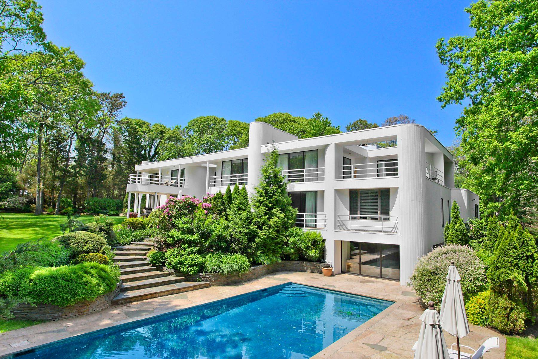 Georgica Estate Section Contemporary With 6 Bedrooms & Pool
