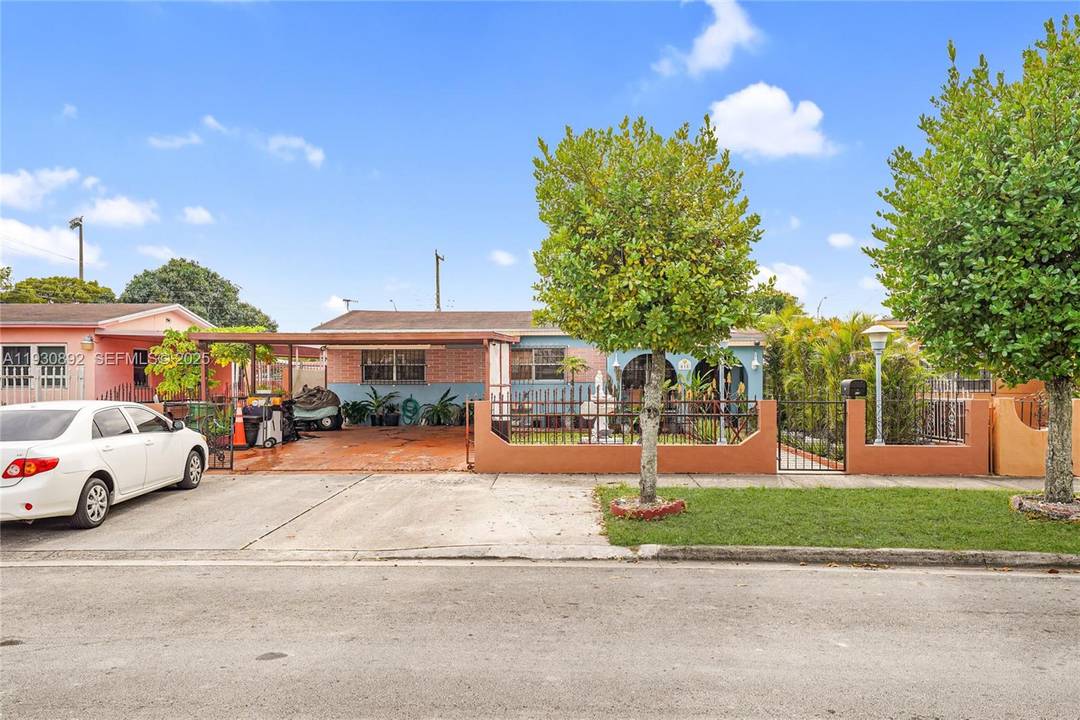 Single family home in the heart of Hialeah featuring 4 bedrooms and 3 bathroom with a private pool.