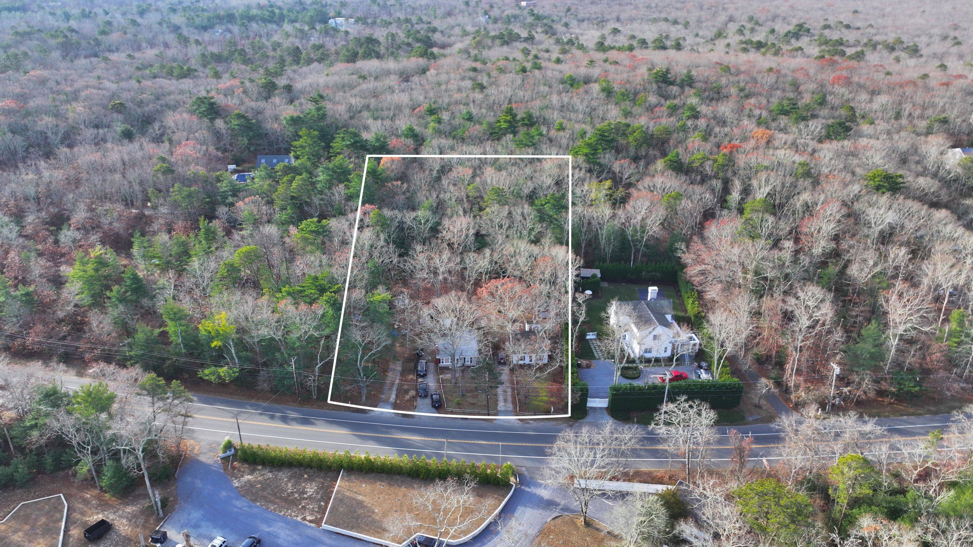 Subdivisible in Sag Harbor 2 Cottages on 2 Acres