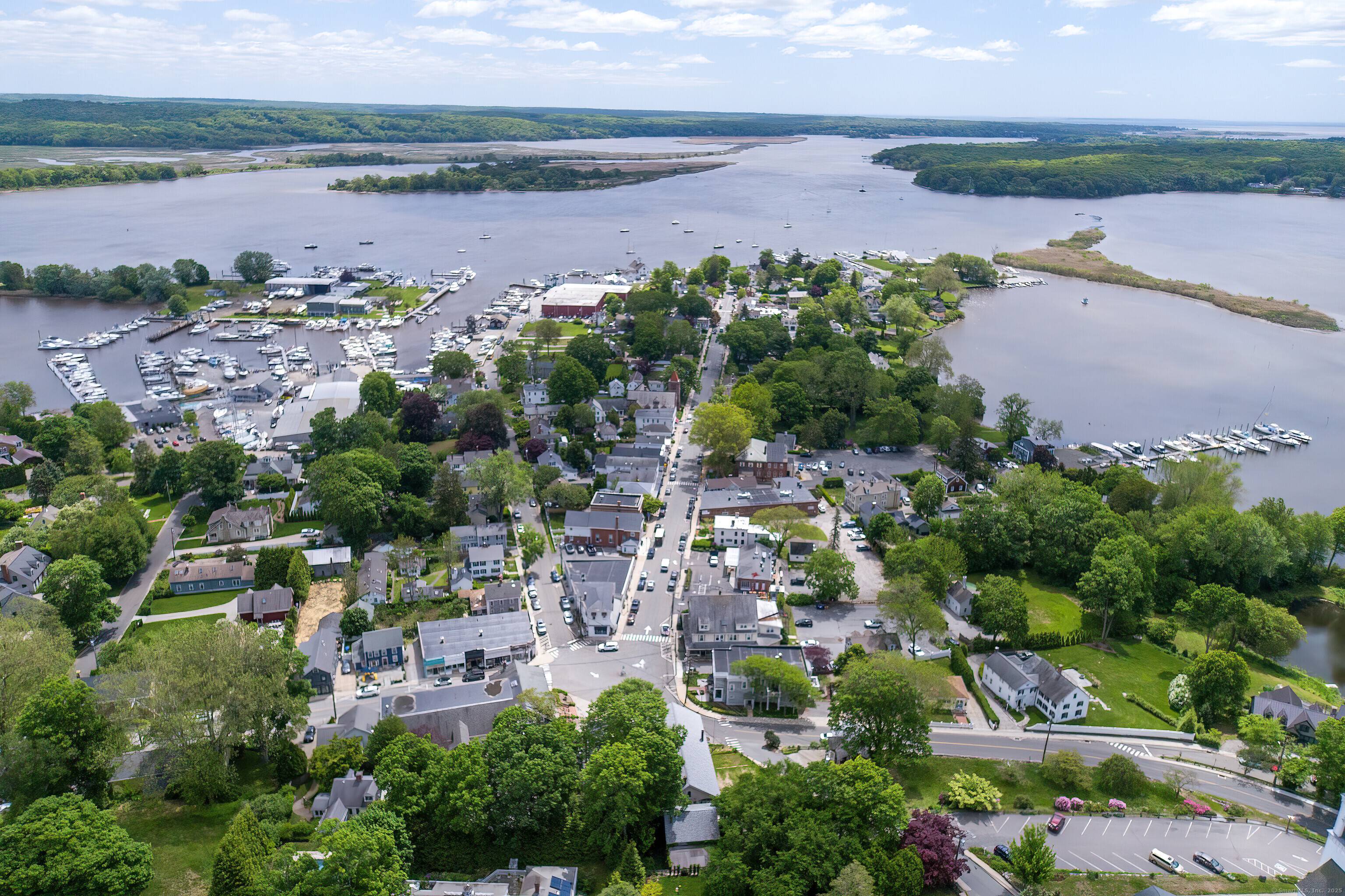 An iconic c. 1900 Essex commercial property for sale at the head of Main Street !