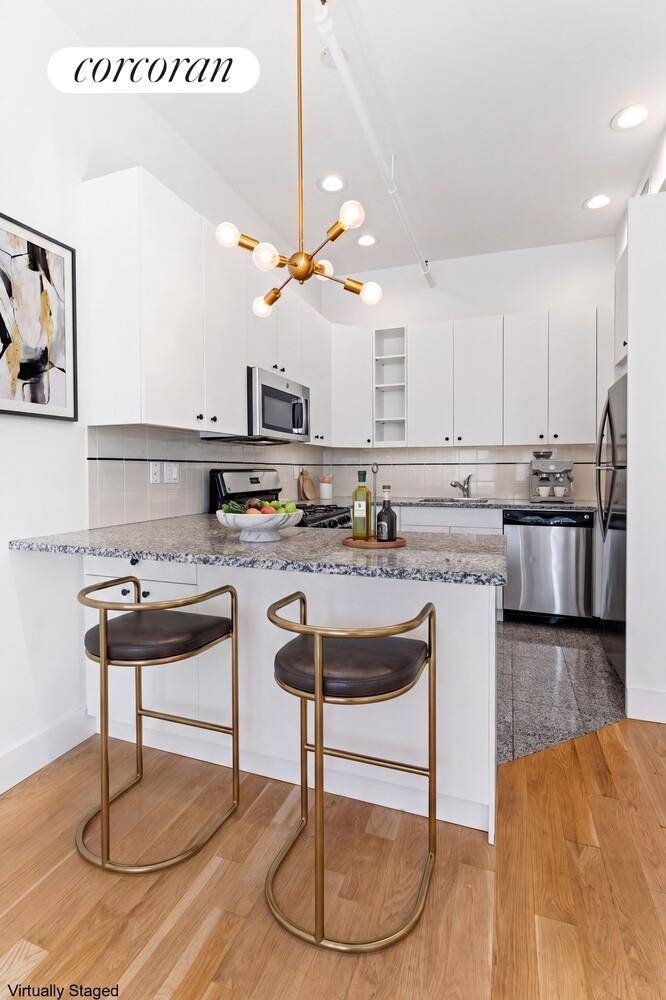 Welcome to 510 Broome Street, Unit 2W, a beautifully renovated one bedroom, one bathroom loft in the heart of SoHo.