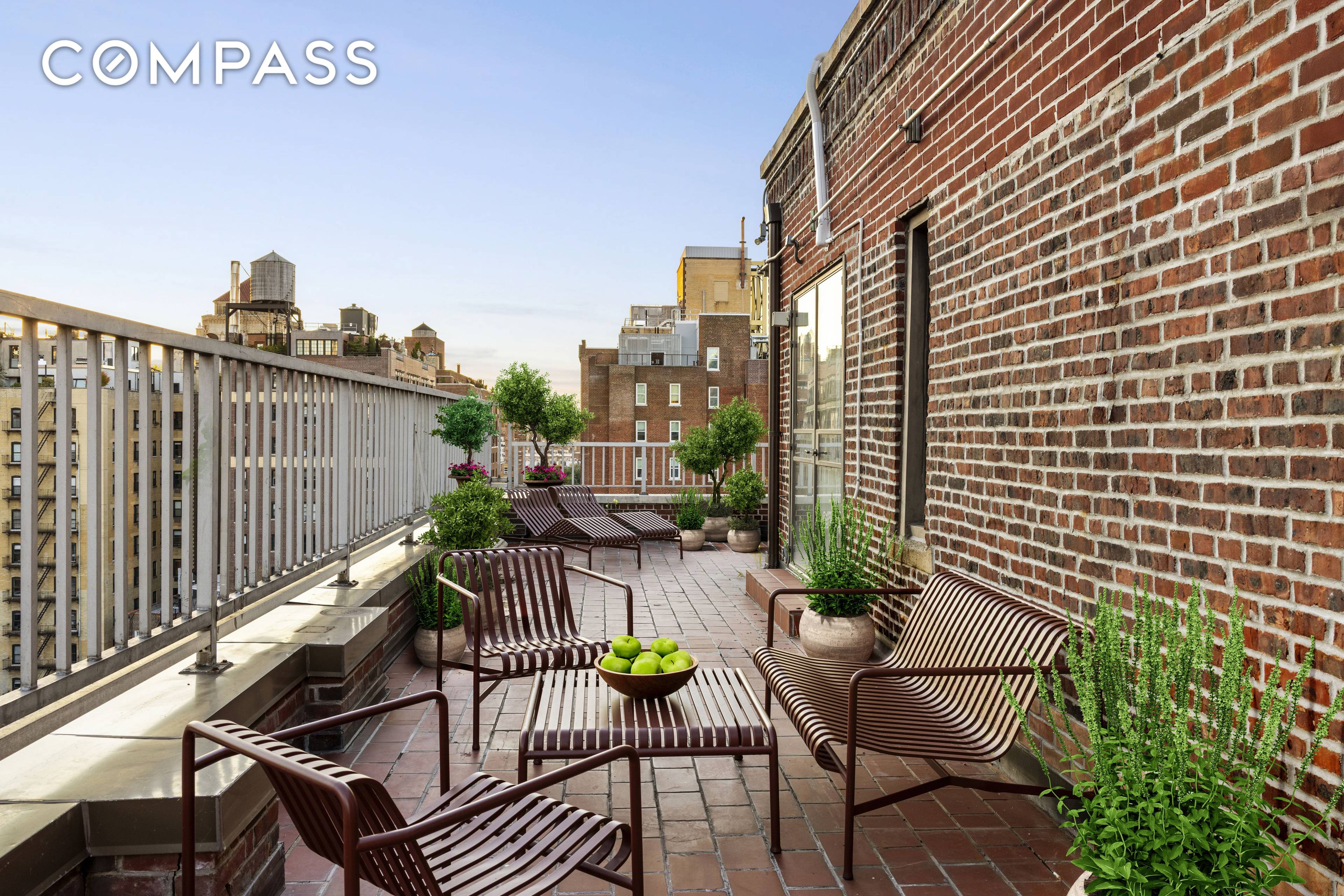 Introducing Penthouse West at 21 East 10th Street, a 2 bedroom, 2 bathroom residence with a 270 degree wrap terrace offering panoramic views downtown.
