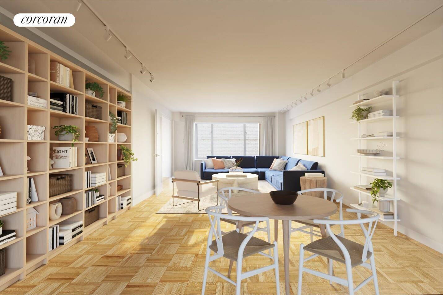 Welcome to 200 East 57th Street, Unit 6H, a delightful coop nestled in the heart of the vibrant Sutton Place neighborhood.