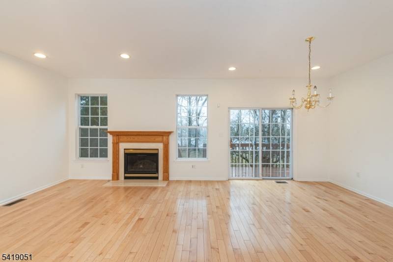 Freshly painted 3 level townhouse with a bright, open floor plan.