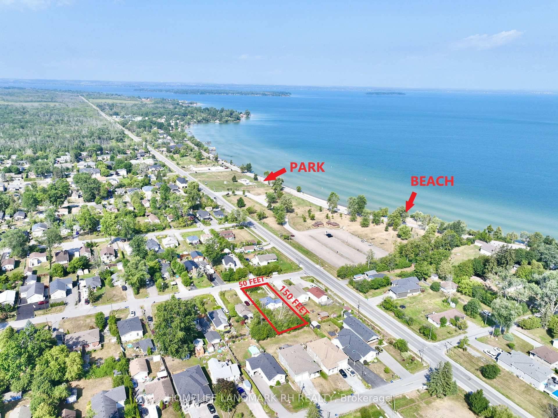 Steps to the Beach Park amp ; Lake Simcoe High Demand Location w 50' x 150' Big Lot.