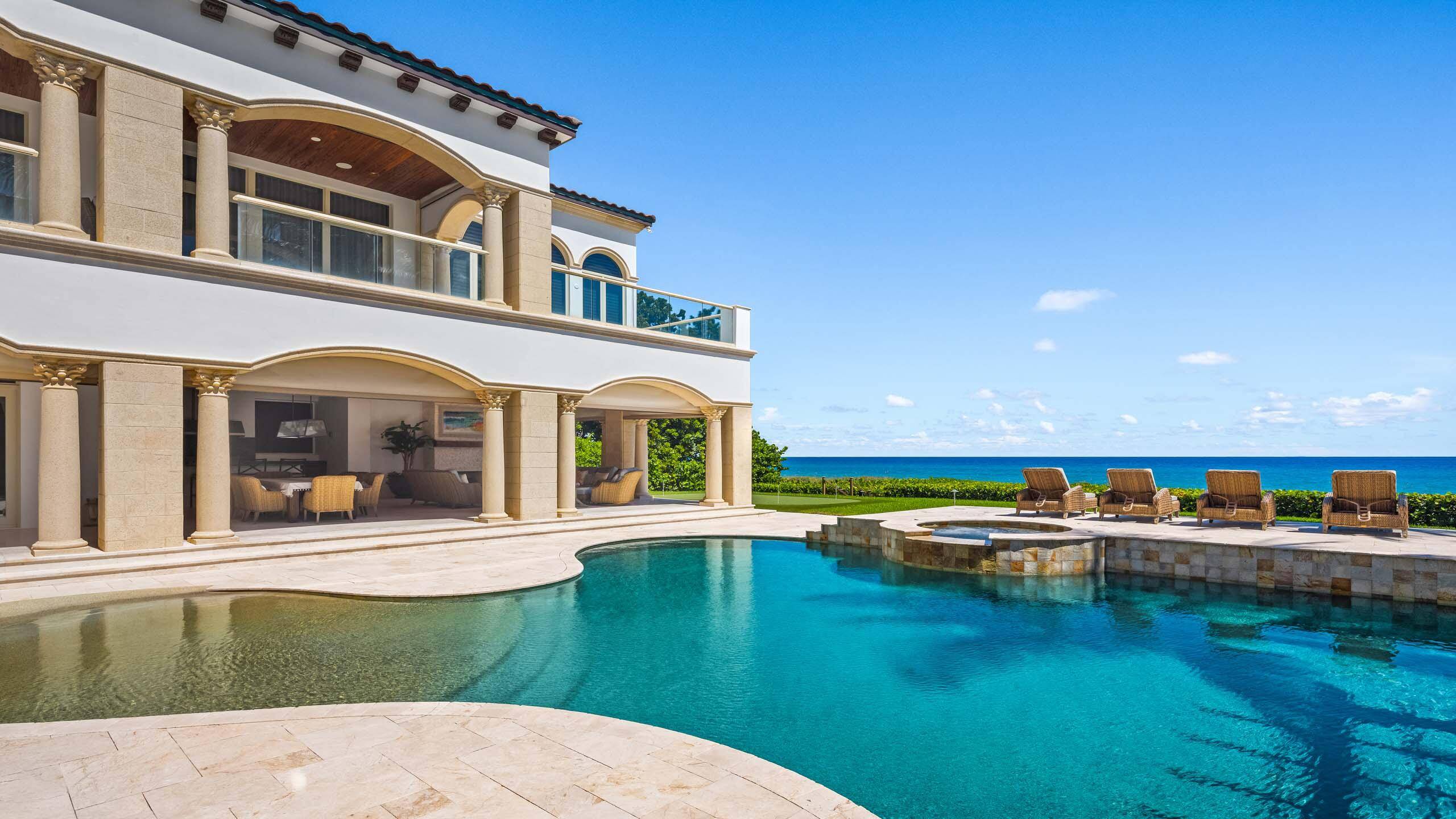 Introducing a one of a kind oceanfront masterpiece in the prestigious Town of Highland Beach.