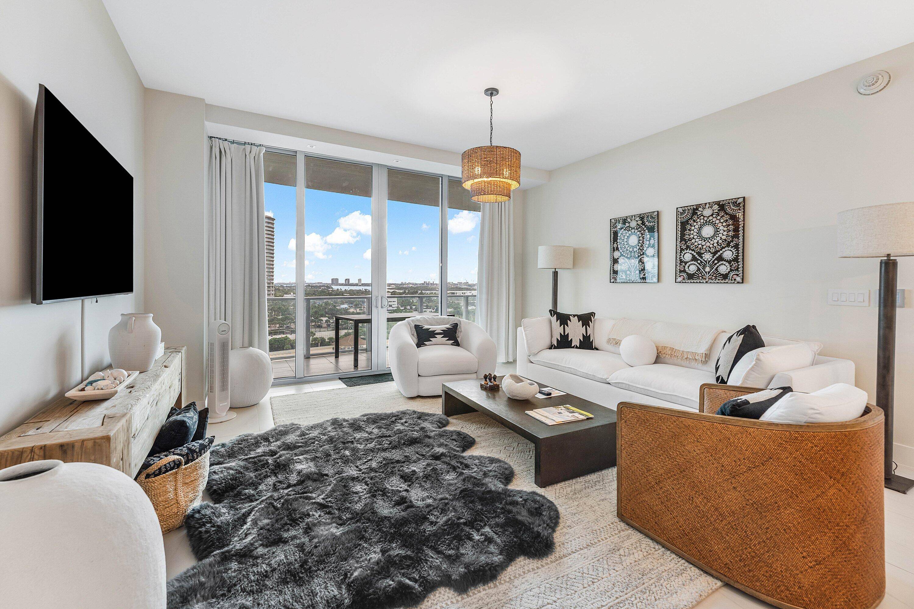 This Wellness Luxury Condo is Located on 7 acres of pristine beachfront land on Singer Island.