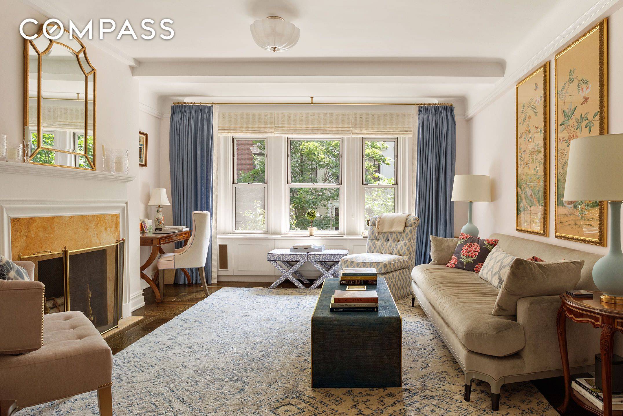 Elegant and sun drenched south facing Upper East Side classic 6 into 5.