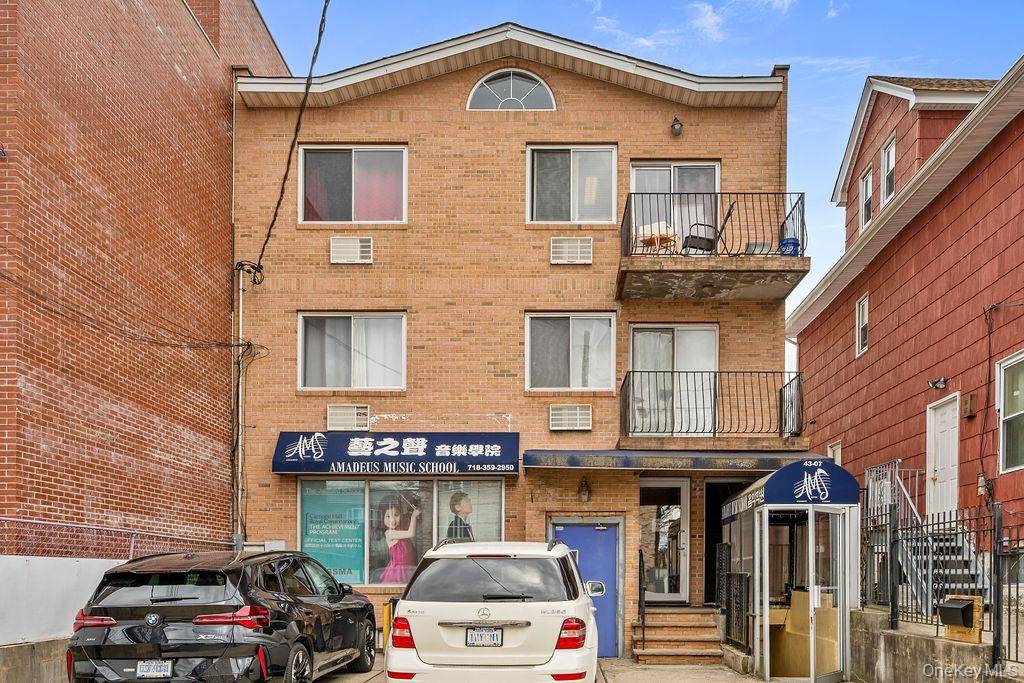 Mixed use residential and commercial building in heart of Koreatown of Flushing.