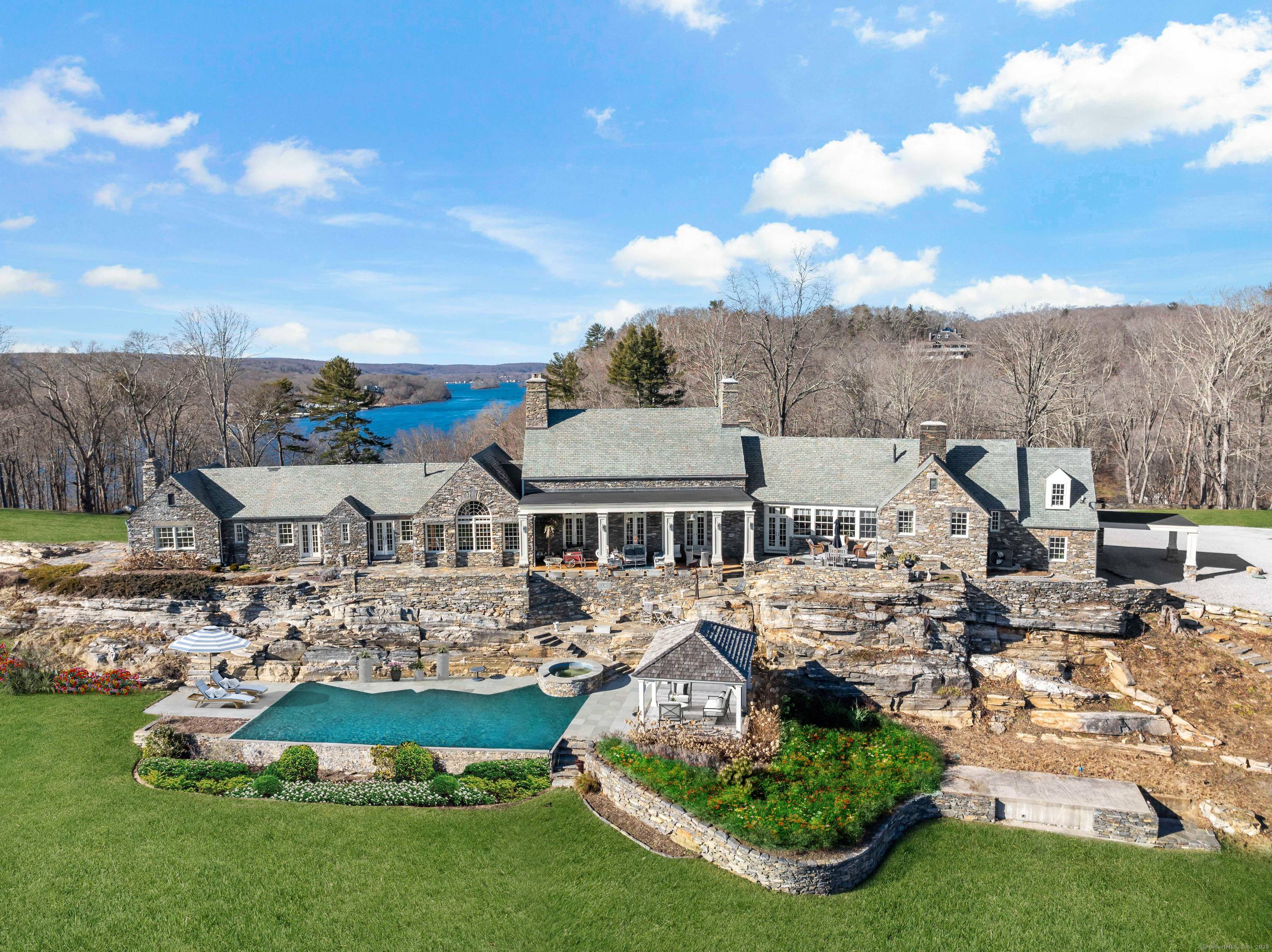 Introducing Highover a 30 acre hilltop estate overlooking the lower Connecticut River, designed by renowned architect Alfred Hopkins.