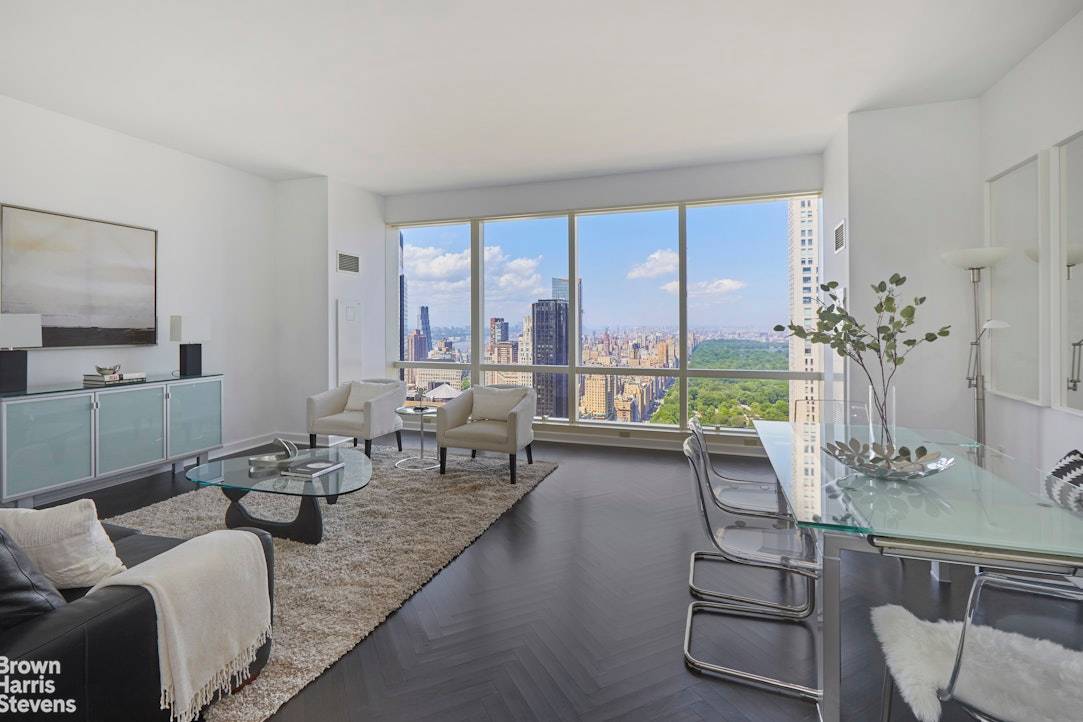 Spectacular Central Park and Hudson River Views Now available for sale the highly coveted and rarely offered D line residence at The Park Imperial.